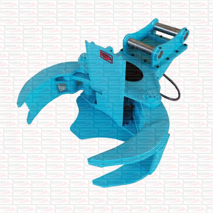 Single Grapple Excavator Tree Shear