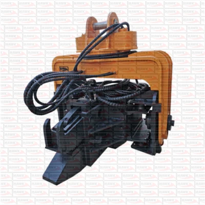 Hydraulisk spunshammer til gravemaskine