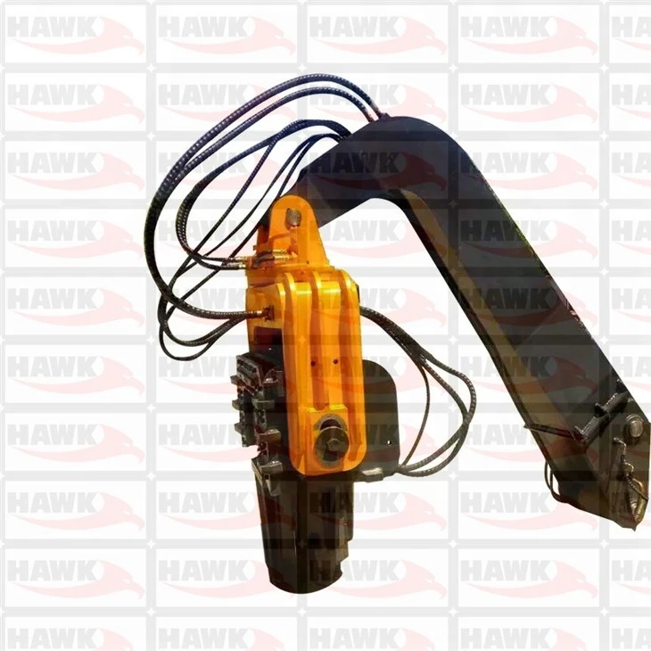 Clip-on Excavator Mounted Pile Hammer