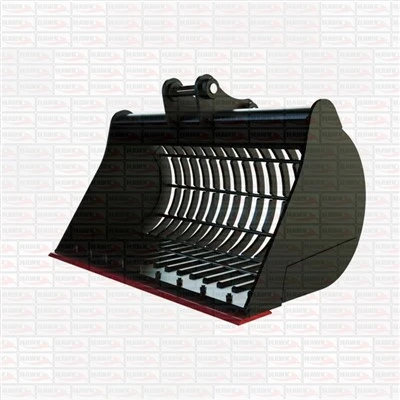 18T gravemaskine sigtespand